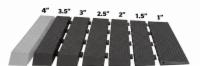 Modular Rubber Threshold Ramp 3.5" Rise